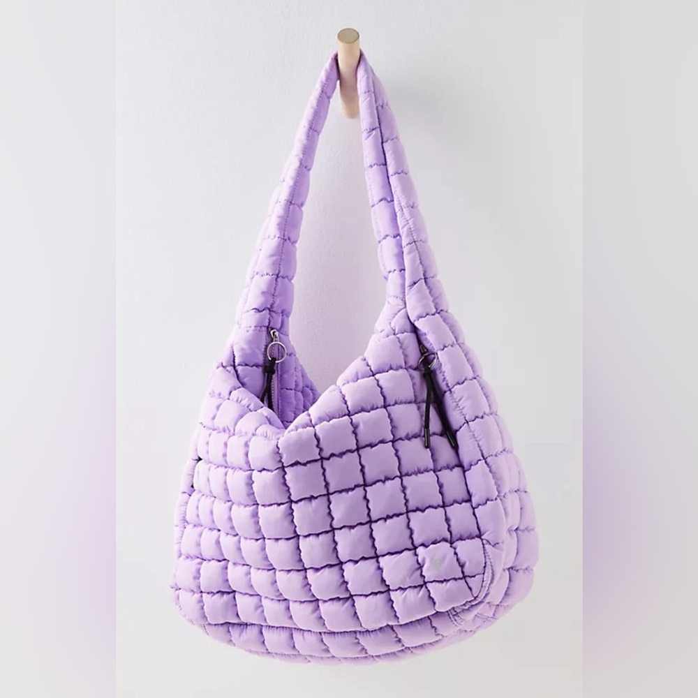 FP Movement Quilted Carryall in Lilac - EUC